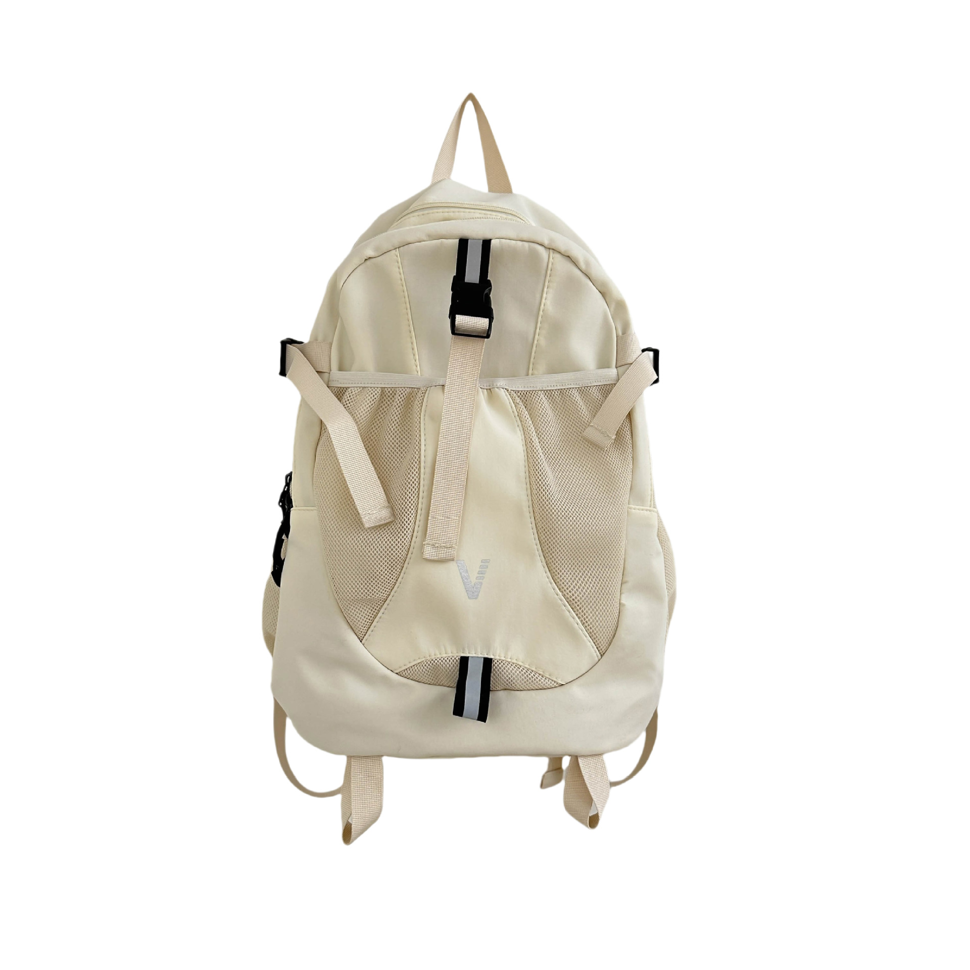 2024 mochila escolar para estudiantes universitarios nueva mochila simple de gran capacidad ocio al aire libre mochila ligera de secundaria al por mayor