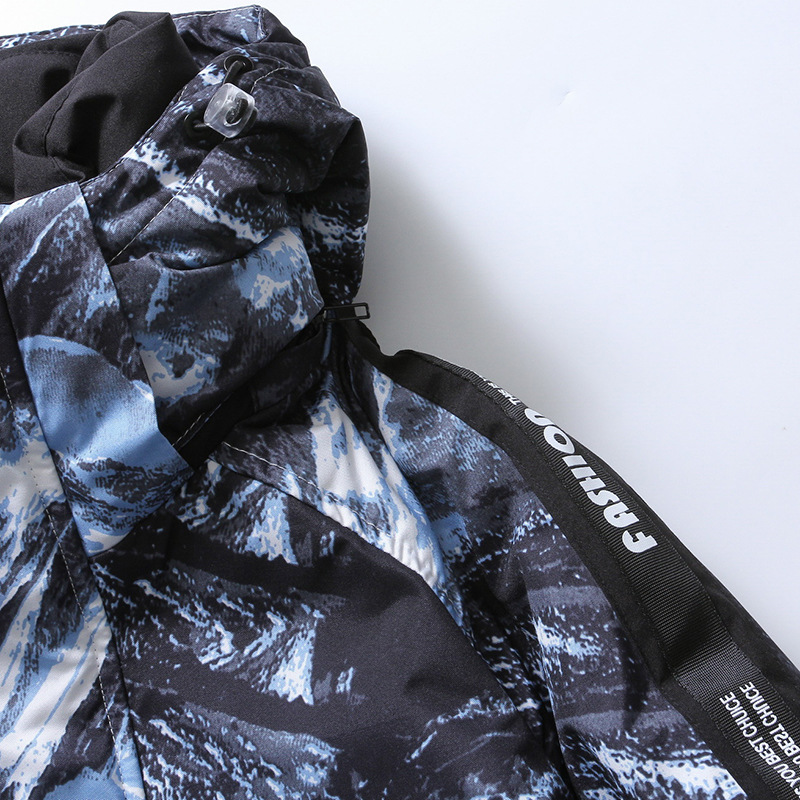 Men's clothing this year's new Silk cotton jacket men's winter mid length fashion brand workwear jacket men's youth trend_voghion.com