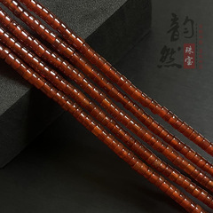 天然紅瑪瑙直切錠剤ビーズ半製品diyブレスレット鎖骨ネックレスビーズアクセサリー散珠スペーサー