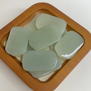 Yuhai real shot natural jade manufacturers wholesale jade genuine goods Hetian jade nothing card safe nothing card certificate