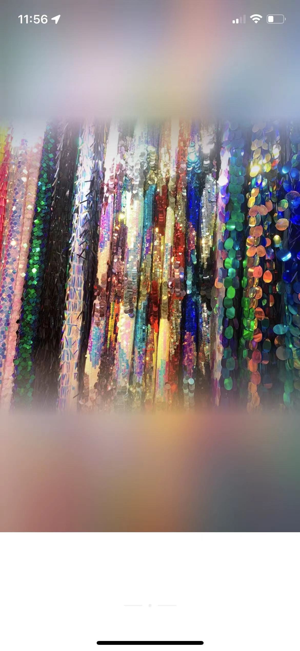 连衣裙时装亮片精细花型时尚欧美蓝色珠片羽毛绣花礼服珠片