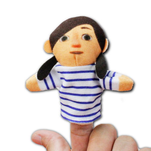 Wholesale Family Fingers Puppet, Children's Plush Toy, Early Education Toy, Parent-Child Interactive Storytelling