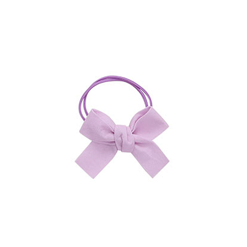 Niños lindos cuerdas de cabello rosa niñas no lastiman cuerdas de cabello de alta elasticidad correa de goma duradera niñas adornos de cabello de cola de caballo