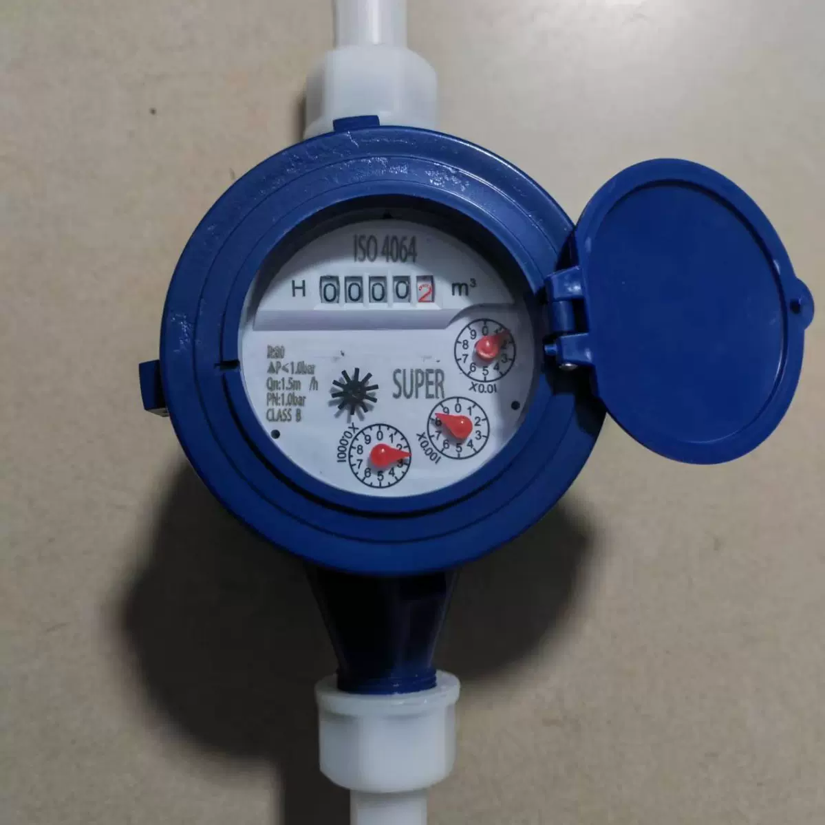 外贸非标机械水表塑料尼龙环保湿式4分6分15#20#自来水表