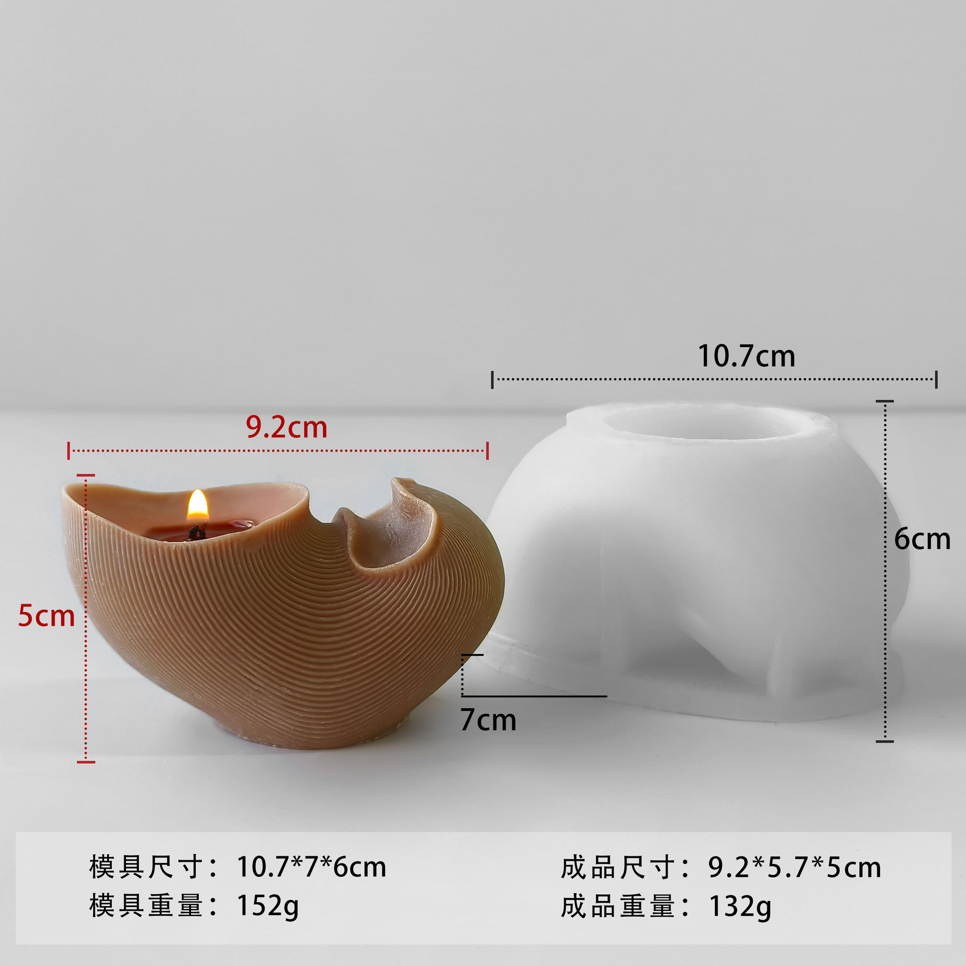 Jiahui Mei Angry Bug Mould Geometría Banana Mould DIY Adorno de goteo de pegamento