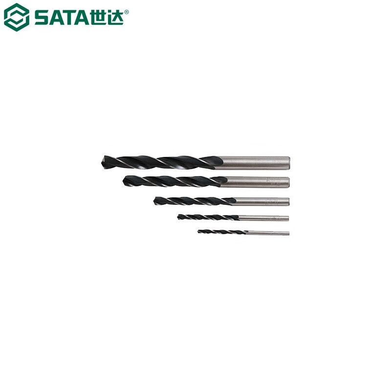 Shida SATA 52229 5 piezas conjunto de taladro de torsión de mango recto resistente al desgaste 12,9MM