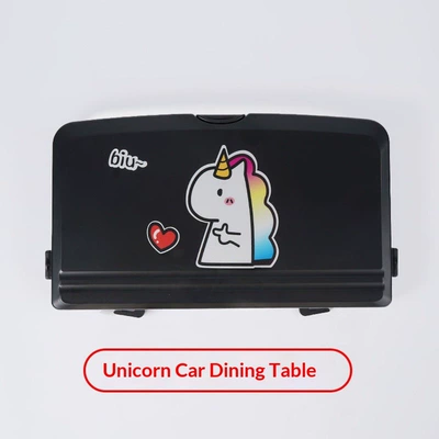 Cross-Border Exclusive Supply of Car-Mounted Small Car table board - unicorn-multifunctional-car-dining-table