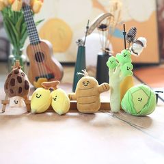 ネット赤野菜果物キノコ小ストラップぬいぐるみぬいぐるみ玉ねぎバナナバッグ掛けキーホルダー人形