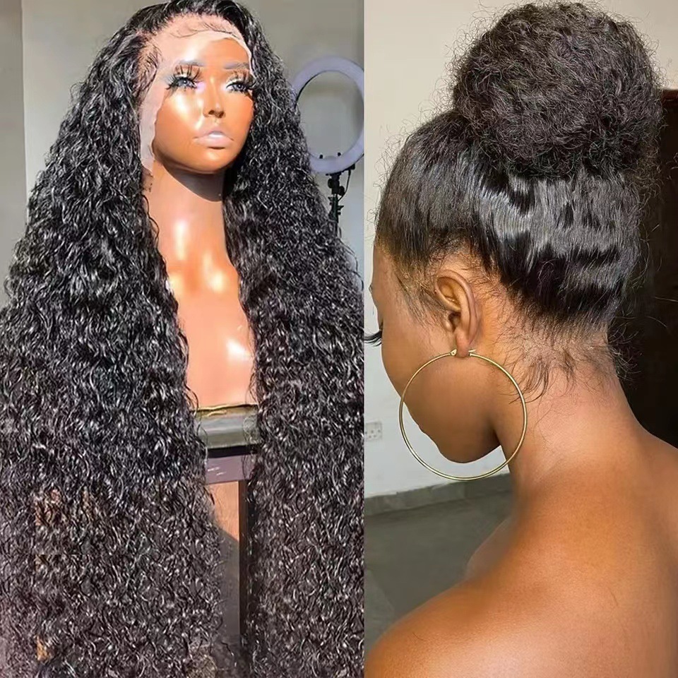 Europa y América frente a la pelucca de encaje africana venta caliente pelucca de pequeño rollo Box Braids Wig frente a la pelucca de encaje en stock