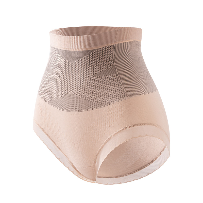 Pantalones de vientre de cintura alta calzoncillos de vientre cruzado de gran tamaño para levantar la cadera posparto entrepierna de algodón entrepierna antibacteriano calzoncillos para mujer