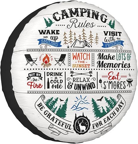 Spare Tire Cover, Practical Car Accessories, Source Factory, Amazon Dropshipping, Cross-Border 14-18inch Decoration Items