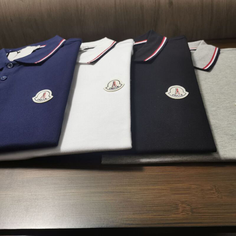 Cross-Border Exclusive Quality Summer Classic Style Men's Polo Shirt Short-Sleeve Pure Cotton Turn-Down Collar Casual T-Shirt for Men Cross-Border Exclusive Quality Summer Classic Style Men's Polo Shirt Short-Sleeve Pure Cotton Turn-Down Collar Casual T-Shirt for Men