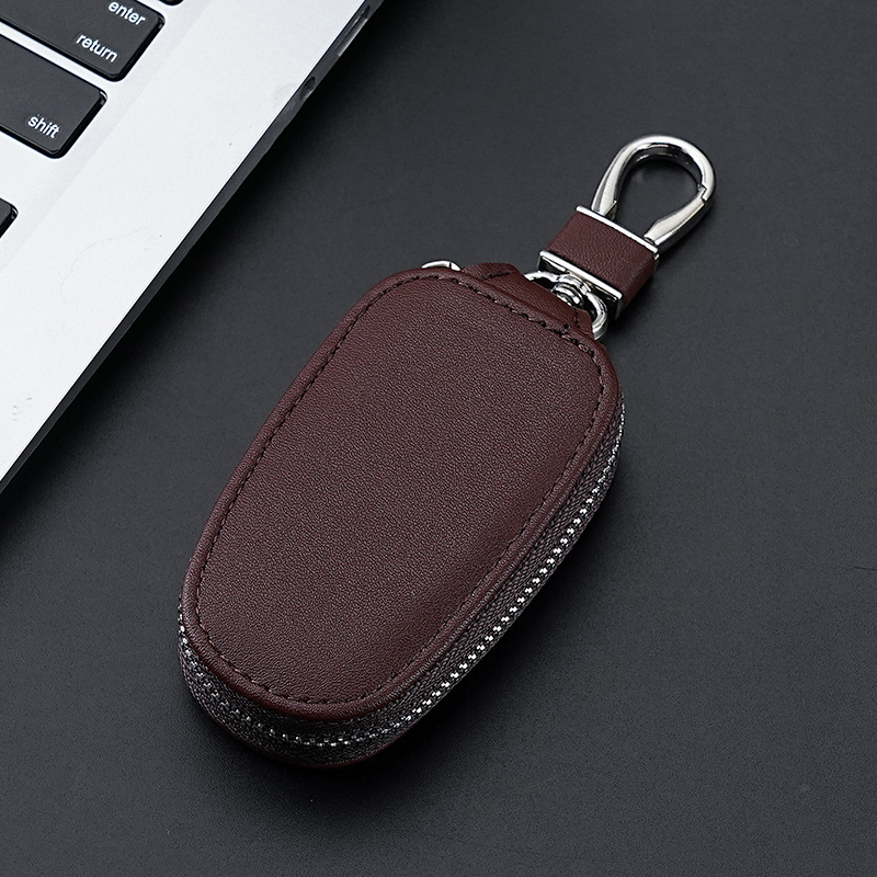 Bolsa de llaves de automóviles transfronterizas bolsas de almacenamiento de llaves de automóviles unisex creativas de moda simple cintura colgante llavero