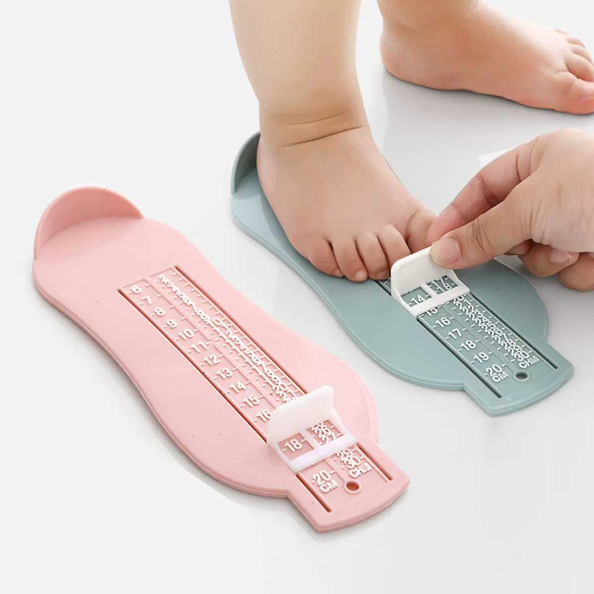 儿童买鞋量脚器婴儿脚长测量器0-8岁儿童量脚尺子小孩买鞋测量尺