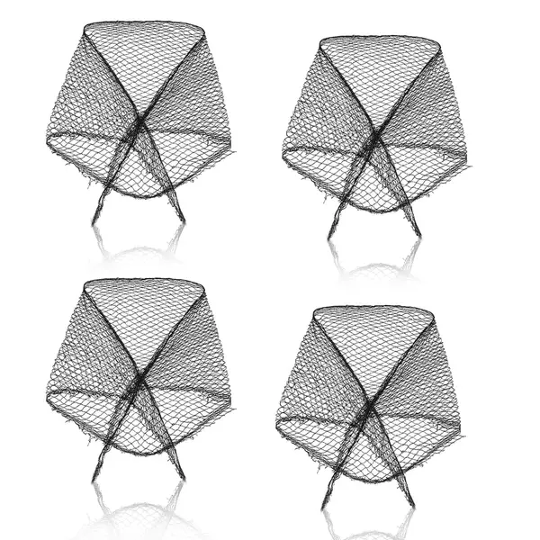 Wholesale Cross-Border Amazon Hot-Selling 4-Pack Triangle Mesh Headband European and American Accessories Mesh Headscarf Women's Hair Net
