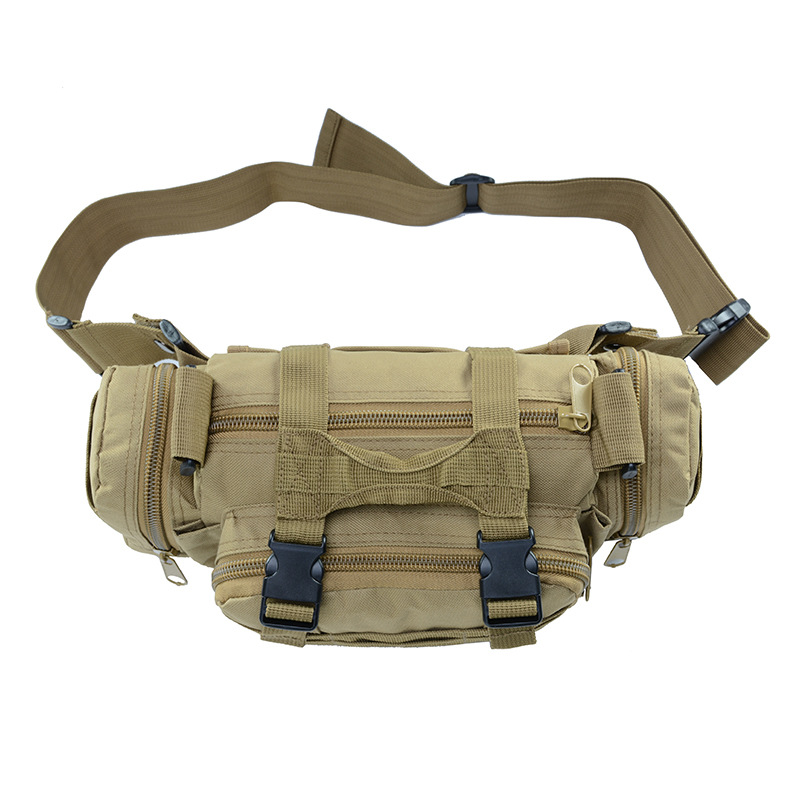 Hombres hombro Canon SLR fotografía Cámara bolsa multi-función cruzada-cuerpo táctico al aire libre impermeable deportes cintura bolsa al por mayor