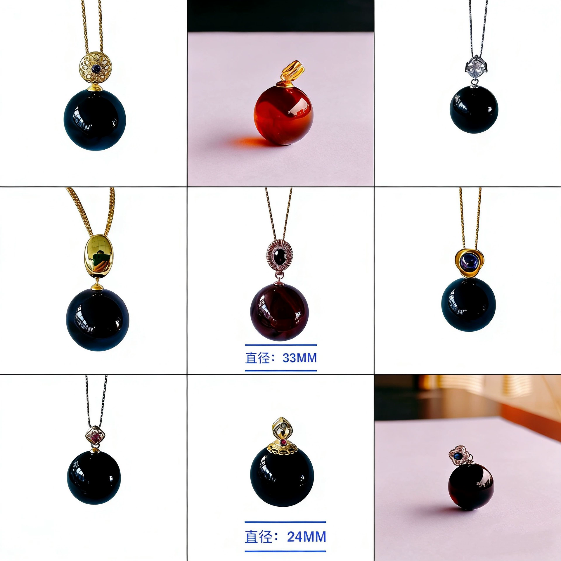 【Изготовленные на заказ украшения】Новинка 2025 года: кулон-цепочка для свитера из натурального янтаря Линчао и серебра S925. Прямые поставки с фабрики.