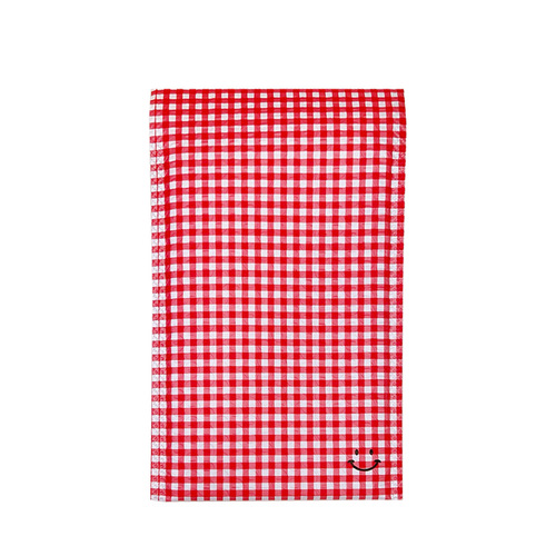Cute smiley face express bag envelope bag clothing colorful plaid packaging bag shockproof ins style smiley face bubble bag