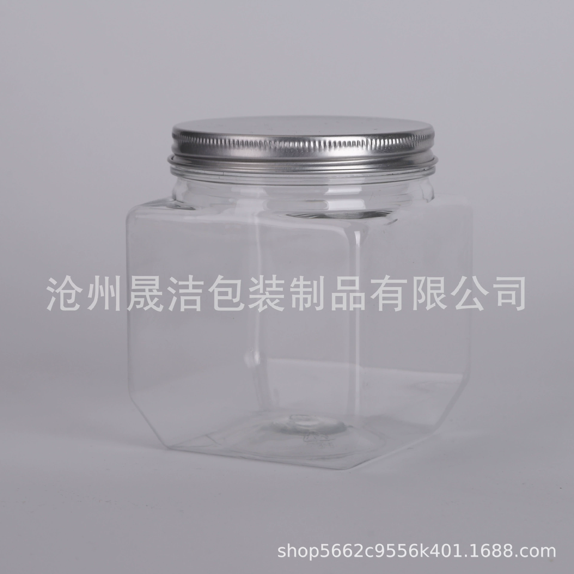 Квадратная банка для упаковки пищевых продуктов: сахар, орехи, зерна, крупногабаритная, герметичная, для корма для животных