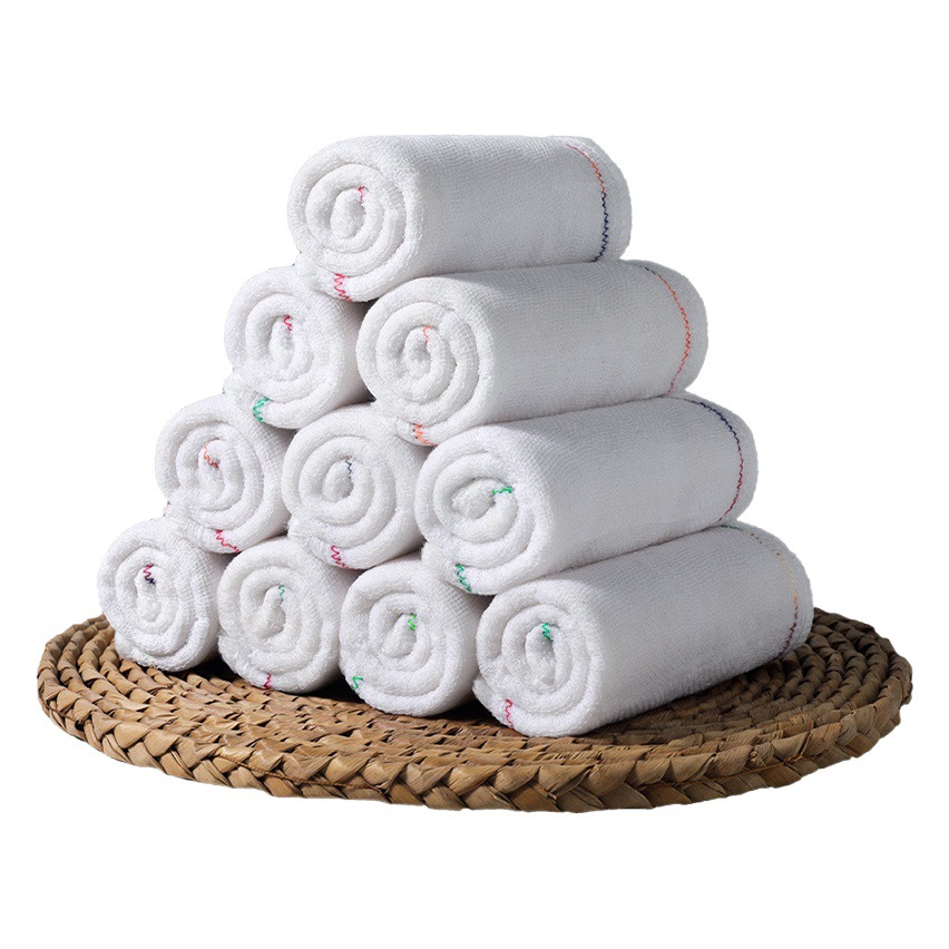 Paño de cocina oleofóbico arcoíris, paño de limpieza para mesa del hogar, absorbente, sin pelusas, de gasa de algodón puro.