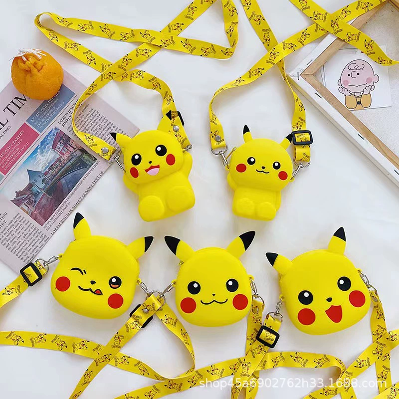 Cartoon silicone children's bag, small cute coins, custom-made