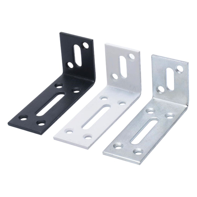 Código de ángulo engrosado ajustable móvil de doble cabeza 90 grados código de ángulo recto conector fijo soporte de estante de pared