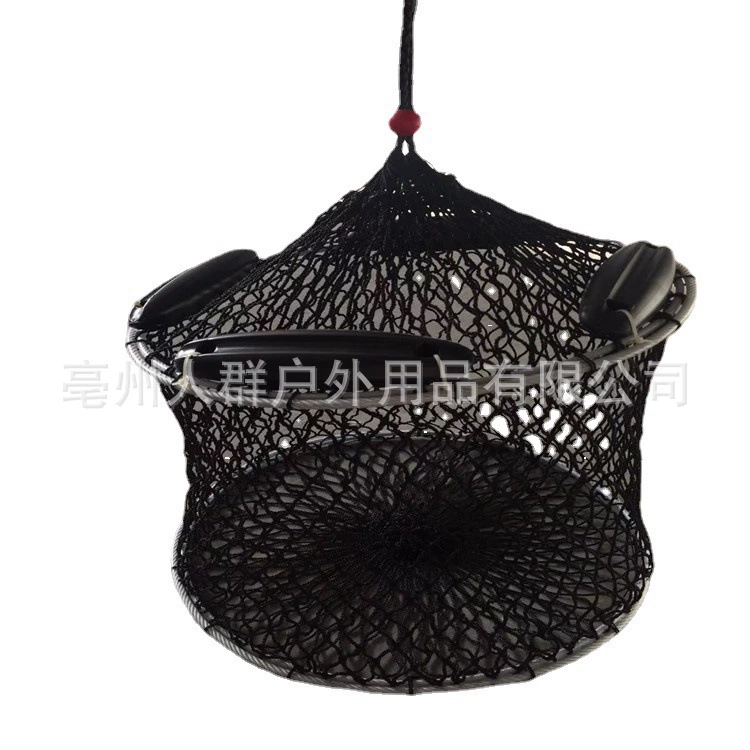 Фабрика оптовой Портативный Рыбалка защиты складной небольшой рыбы Корзина Рыбная сетка мешок Рыбалка защиты мешок