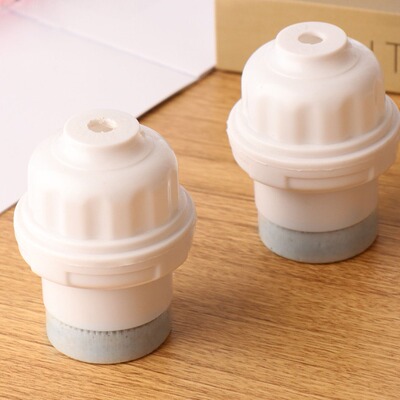 厂家批发陶瓷加厚吊灯头半包型悬吊E27灯头 塑料螺口陶瓷灯头灯口|ru