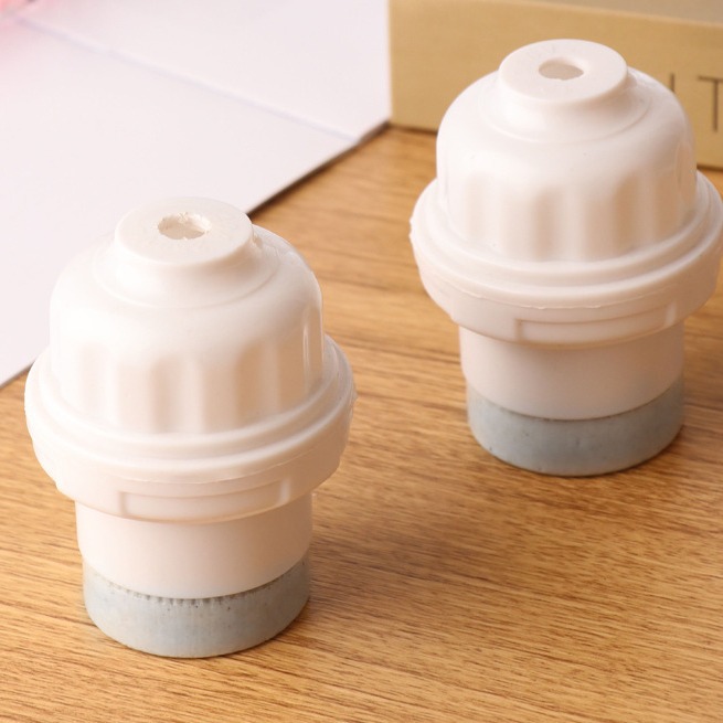 厂家批发陶瓷加厚吊灯头半包型悬吊E27灯头 塑料螺口陶瓷灯头灯口|ru