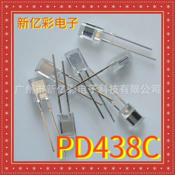 Свето-приёмная трубка PD438C в стороне фотодиод PD438C/S46 инфракрасный фотоприёмник