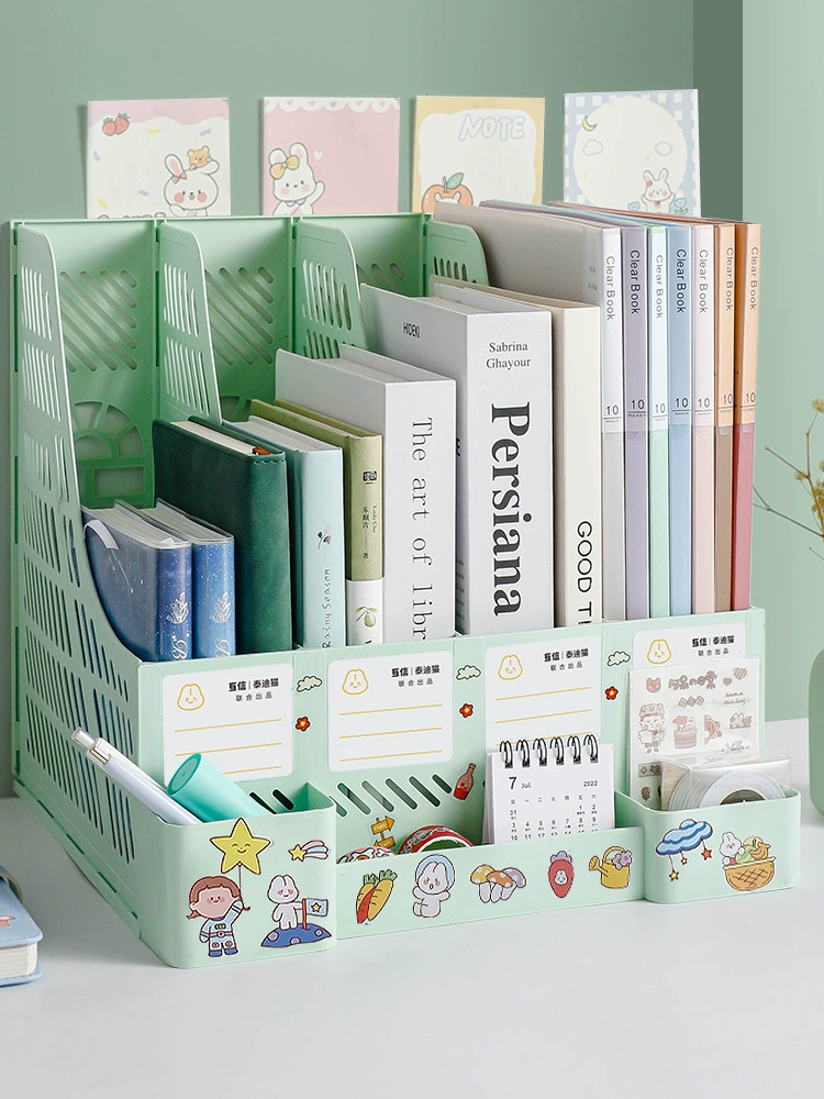 Capacious storage box, bookshelf, storage system for documents