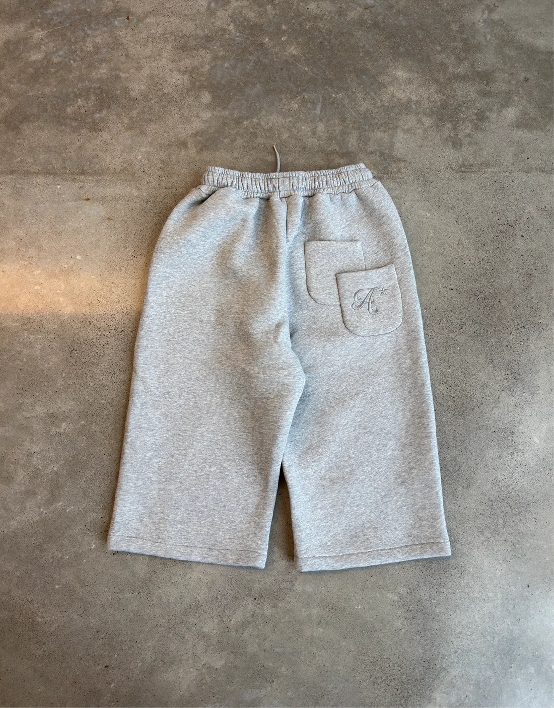 Gris jaspeado/Pantalones cortos / S