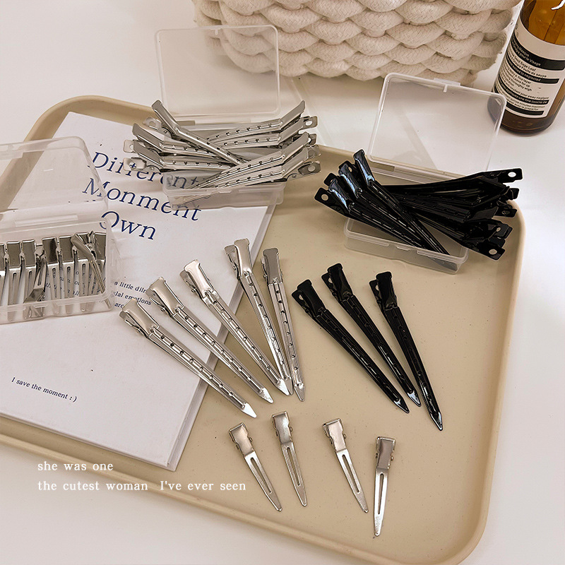 Almohadilla para el cabello, clip esponjoso, clip de pico de pato, clip de flequillo, artefacto de cabeza de cráneo alto, clip de cabeza de cabello de 9cm, clip esponjoso en ambos lados