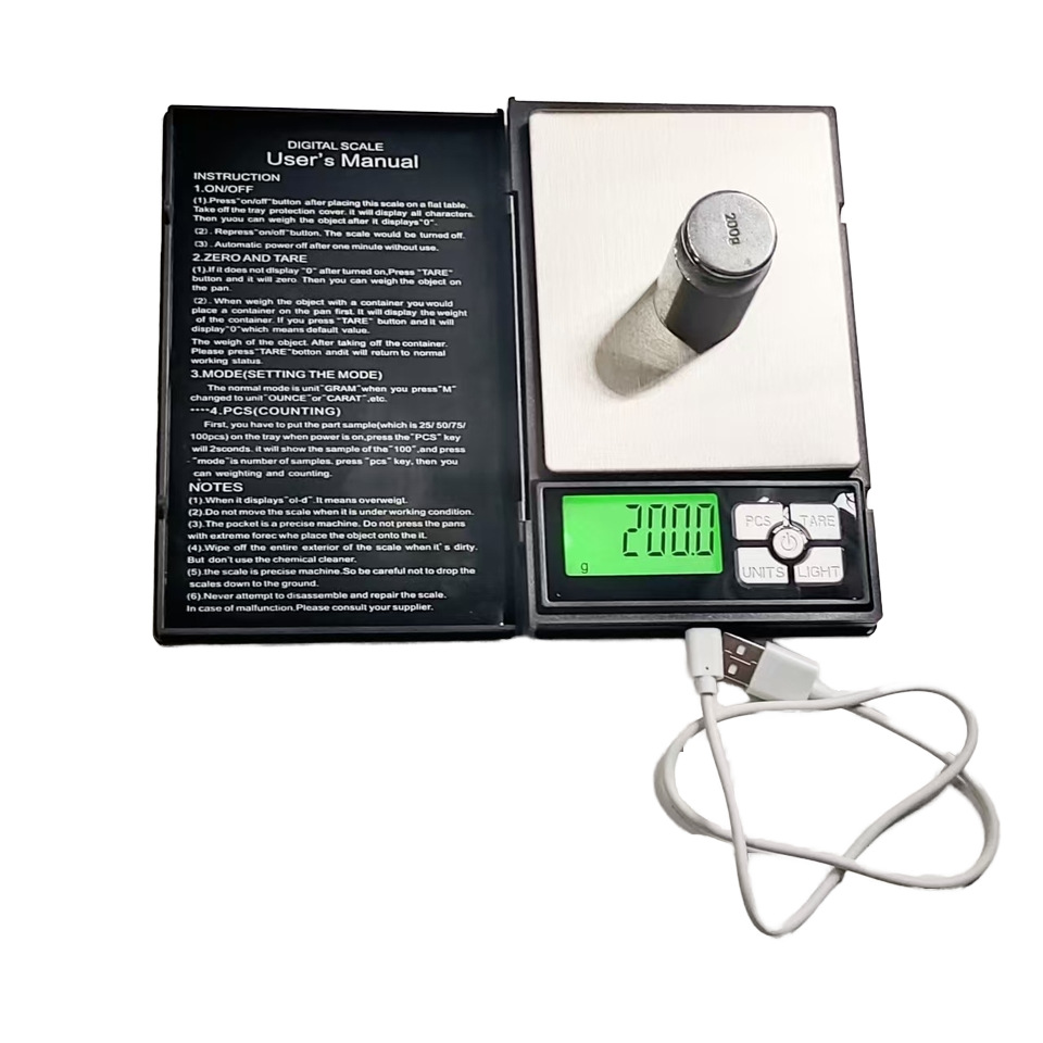 烘焙食物 电子珠宝称500g小型茶叶克重称珠宝电子秤