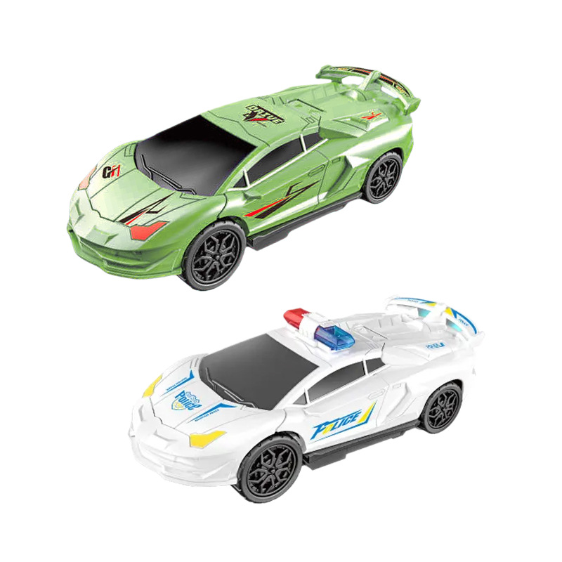 Amazon deformación coche deportivo juguetes infantiles deformación de inercia transfronteriza coche de juguetes robot al por mayor coche de control remoto para niños