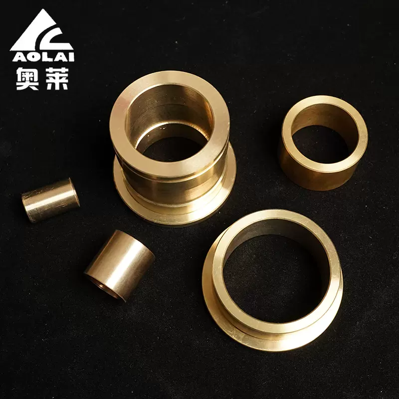厂家生产铜套 法兰铜套加 工定 做各类牌号铜轴瓦衬套轴套
