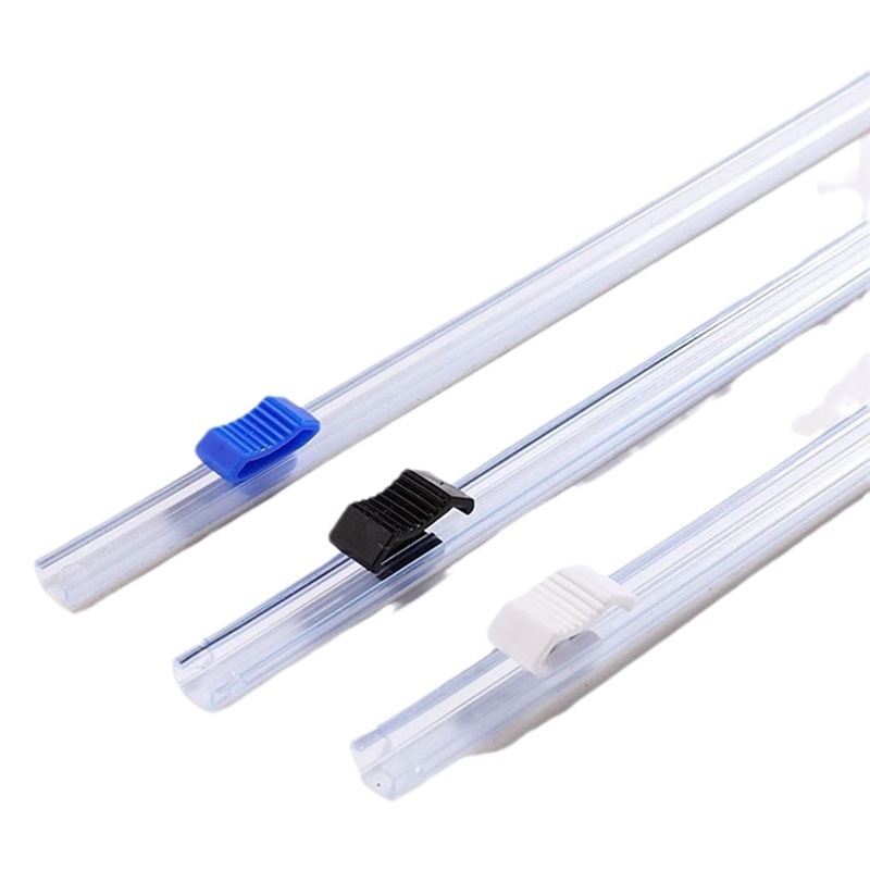 Wholesale tin paper cling film slitter PE two-way sliding knife cutting strip replacement plastic cling film cutter