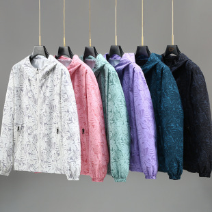 Couple wear men's and women's same autumn windbreaker new windproof coat men's outer wear loose men's jacket printed LOGO