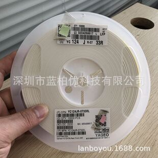 YC124-JR-0733RL 0402X4-33R 33�W 330 8P4R ����5% �����NƬ����