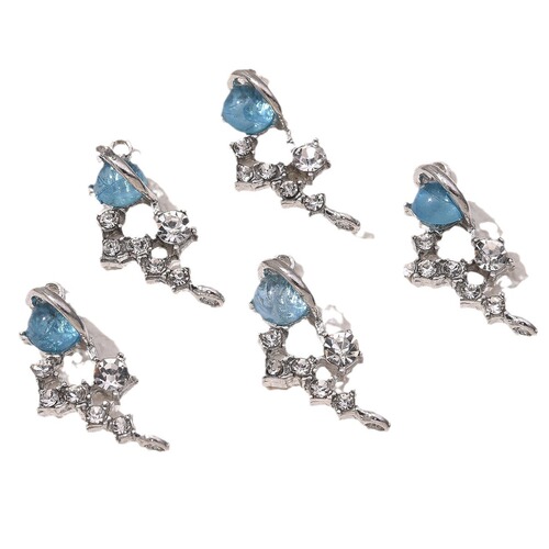 Fashionable and exquisite high-end design alloy planet with meteor double hanging connector DIY jewelry bracelet necklace with