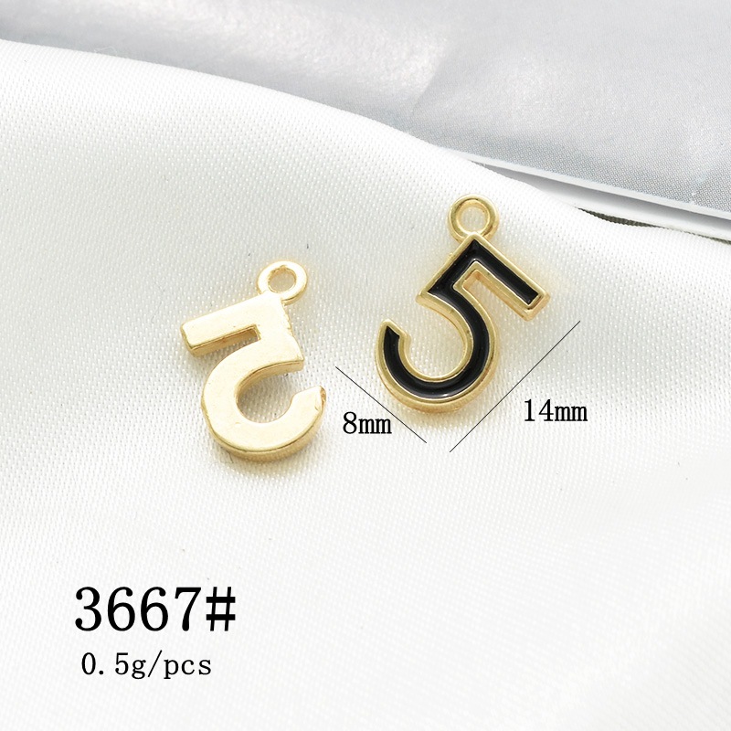 10 PCS/Package Alloy Artificial Pearls Rhinestones Enamel Plating Inlay Polished Pendant display picture 23