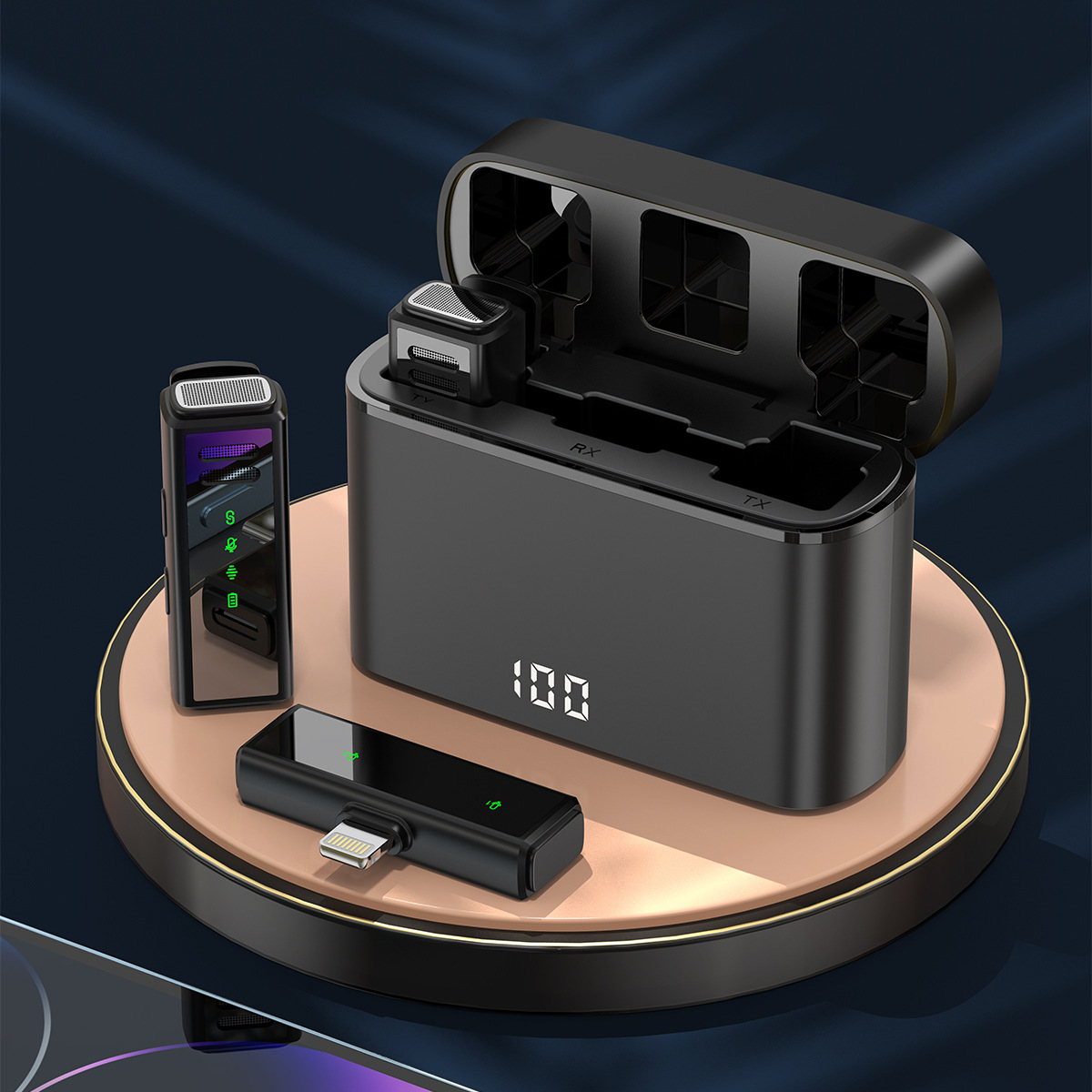 J88 uno-a-dos almacén negro