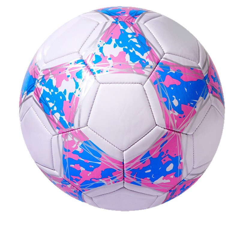 サッカー卸売りメーカー直販3号4号5号小中学生成人訓練試合白黒PVC機縫いPU|undefined