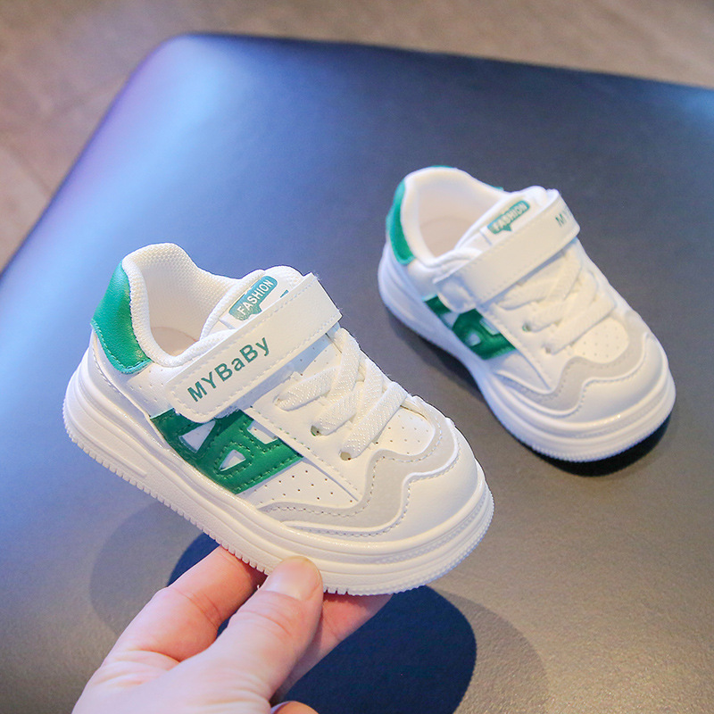 Estilo coreano de los muchachos nuevas zapatillas de deporte pequeñas zapatillas de deporte de primavera y otoño para niños zapatos de bebé niñas zapatillas de deporte casuales zapatos de bebé niño