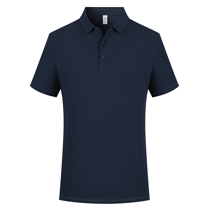 Plain solona cuatro hebillas sin huellas ropa de trabajo de negocios ropa de trabajo personalizada polo polo polo hombre sentido superior
