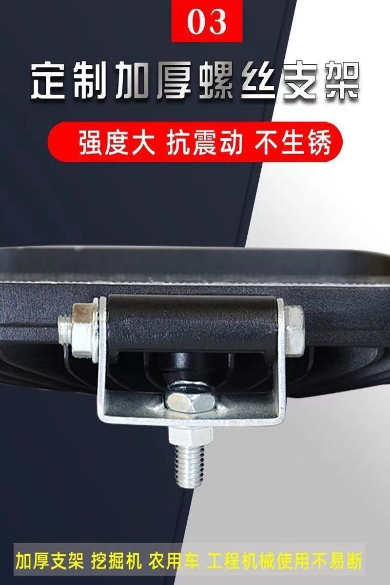 LED car lights, super bright high and low beam, 12V-80V, for electric vehicles, tractors, and four-wheel vehicles