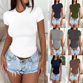 休闲裤;连衣裙;女式T恤