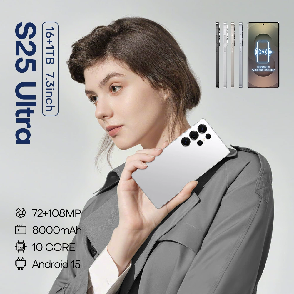 (Cross-border trading), S25, genuine smartphone, 6.75 inch, Android 4