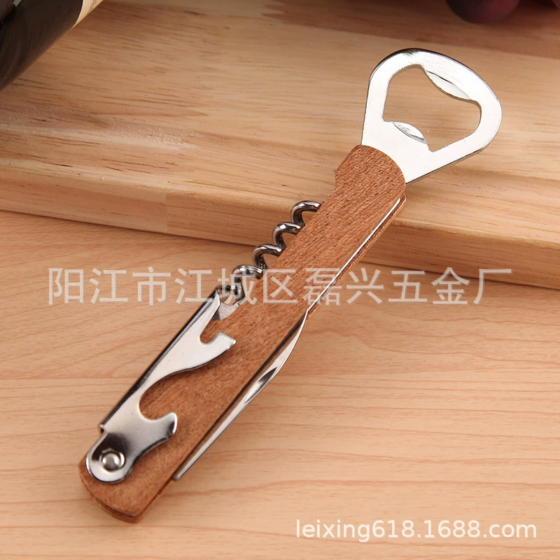 Фабрика прямой деревянной ручкой 110 открывалка для бутылок вина открывалка для бутылок соды отвертка бук 110 открывалка для бутылок