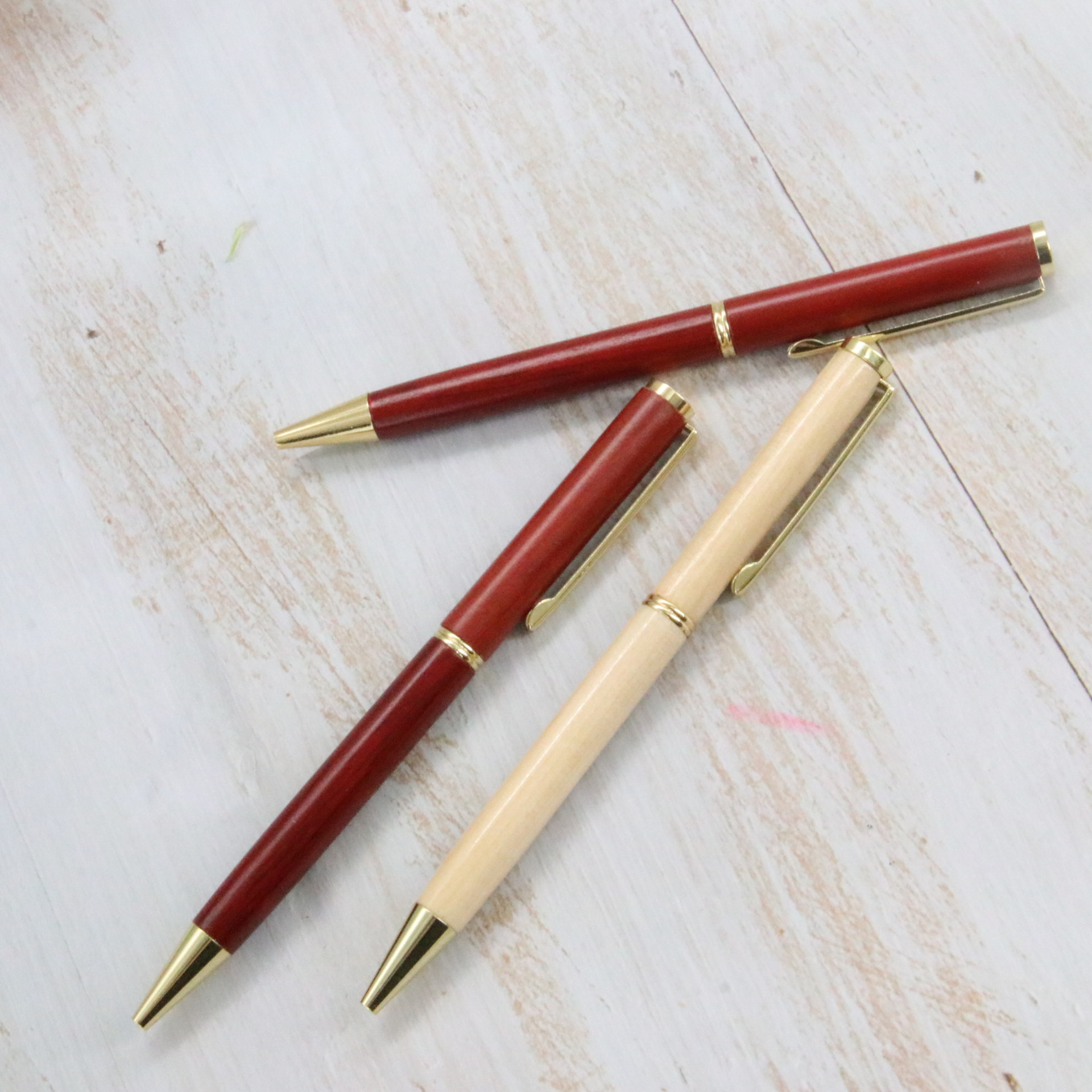 Lápiz de madera de bambú lápiz de madera accesorios metálicos lápiz giratorio lápiz de aceite logotipo láser papelería al por mayor